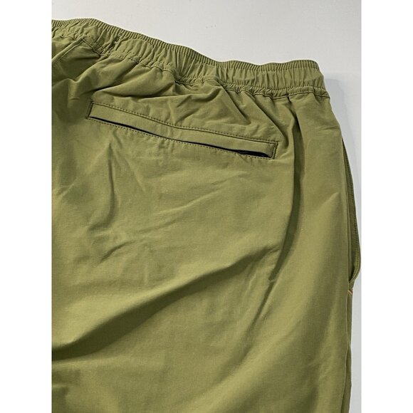Wellen Lowtide Jogger Tech Pants Men’s XL Olive Green Huckberry Hiking 34x29 - Picture 8 of 16